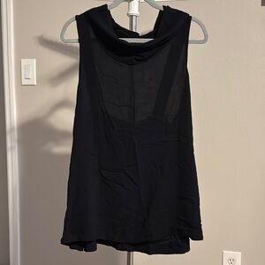 Torrid Asymmetrical Black Tank Top